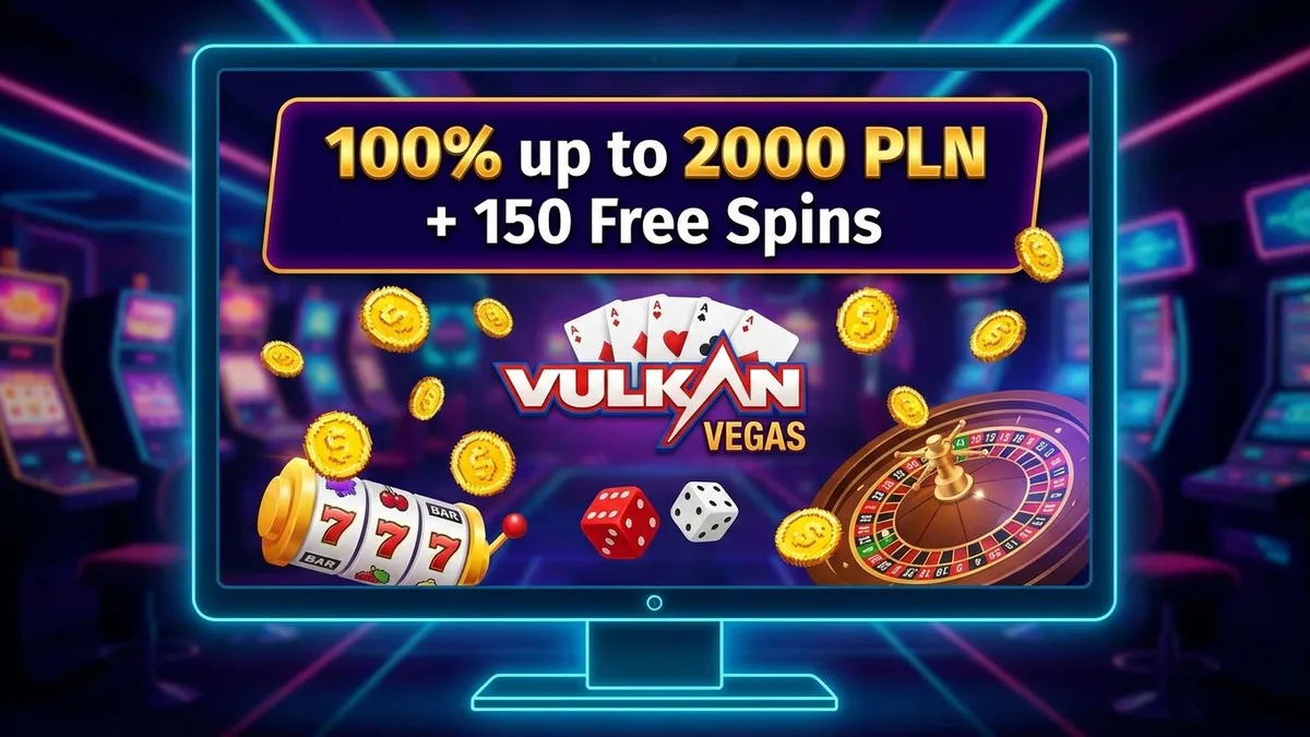 Vulkan Vegas bonus powitalny